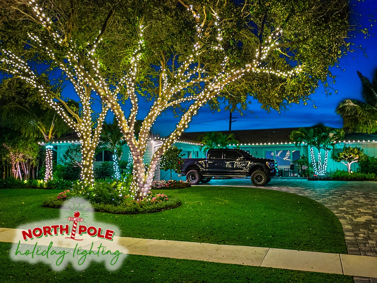 North Pole Holiday Lighting Premier Christmas Light Service in South Florida